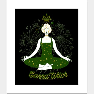 Dark CannaWitch Posters and Art